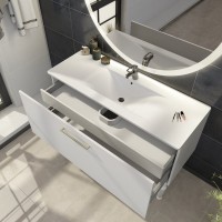 Тумба с раковиной Sanvit Эмми 120 белая