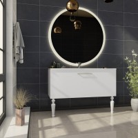 Тумба с раковиной Sanvit Эмми 120 белая