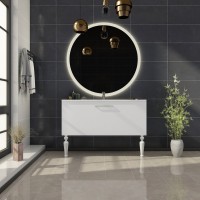 Тумба с раковиной Sanvit Эмми 120 белая
