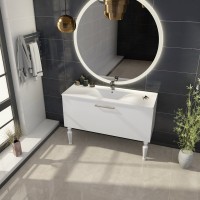 Тумба с раковиной Sanvit Эмми 120 белая
