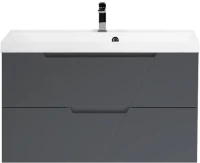 Тумба под раковину BelBagno Vittoria 90 подвесная, grigio opaco