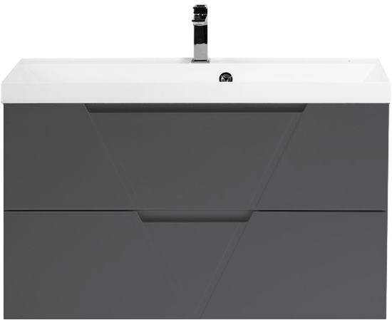 Тумба под раковину BelBagno Vittoria 90 подвесная, grigio opaco