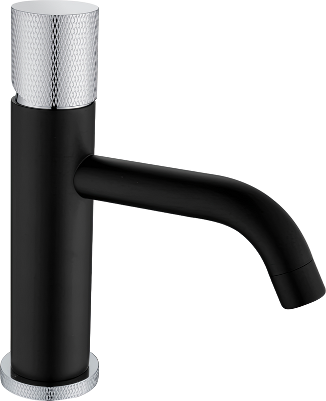 Смеситель для раковины Boheme Stick 121-BCR.2 black touch chrome