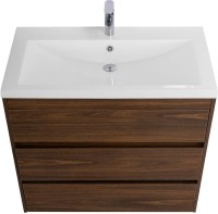 Тумба с раковиной Art&Max Family-M 90 напольная, bourbon oak