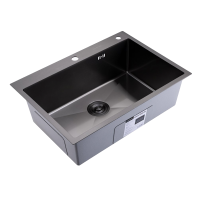 Кухонная мойка Splenka S703.7050.09, графит Кухонная мойка Splenka S703.7050.09, графит