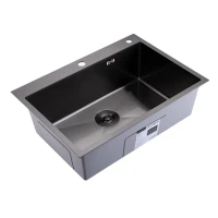 Кухонная мойка Splenka S703.7050.09, графит Кухонная мойка Splenka S703.7050.09, графит