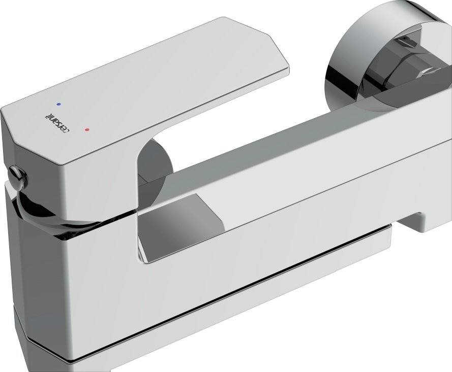 Смеситель для ванны с душем Cersanit Wisla 63056 хром