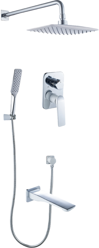 Душевой комплект Lemark Allegro LM5922CW С ВНУТРЕННЕЙ ЧАСТЬЮ