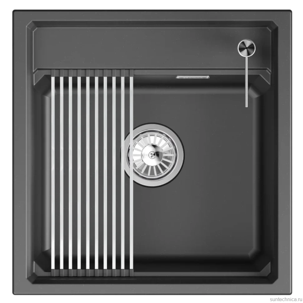 Мойка кухонная Granula Kitchen Space 5002i шварц