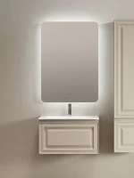 Мебель для ванной комнаты Sancos Very 70 подвесная, beige soft, раковина CN7031