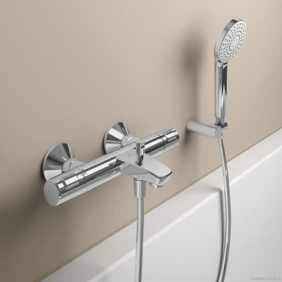 Термостатический смеситель Ideal Standard Ceratherm T25 A7206AA для ванны с душем