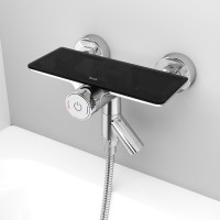Смеситель для ванны с душем IDDIS Shelfy SHESBBTi02WA хром