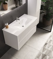 Тумба с раковиной Sanvit Рольф 100 белая