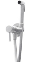Гигиенический душ Paffoni Tweet Round ZDUP110BO со смесителем, С ВНУТРЕННЕЙ ЧАСТЬЮ