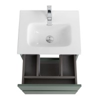 Мебель для ванной комнаты BelBagno Kraft 39 50 подвесная, матовая еловая, раковина bb500/390etl