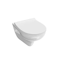 Унитаз подвесной KERAMA MARAZZI Pro XPRO.wc.02 безободковый, с микролифтом, глянцевый белый