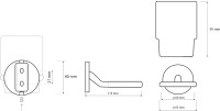 Стакан Bemeta Nox 102410010 черный матовый