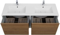 Тумба с раковиной Cezares Bellagio 140 rovere tabacco