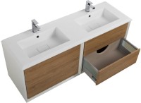 Тумба с раковиной Cezares Bellagio 140 rovere tabacco