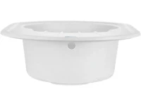 Мойка кухонная Granula Standart 7601, белый