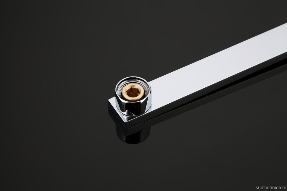 Смеситель с длинным изливом для ванны Gappo G07 G2207 хром