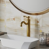 Смеситель для раковины Paini Duomo 88PJ205LL матовое золото PVD