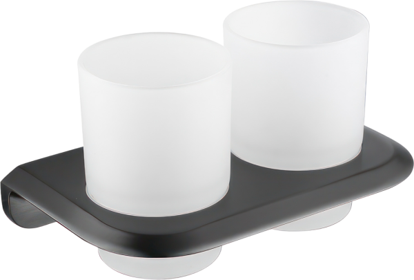 Стакан Cezares Liner TUMDS-GM двойной, оружейная сталь