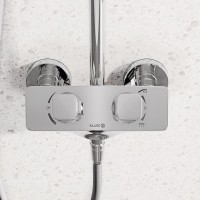 Душевая стойка Kludi Cockpit Explorer 8005005-00 c термостатом