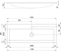 Тумба с раковиной Ravak Clear SD 100 белая
