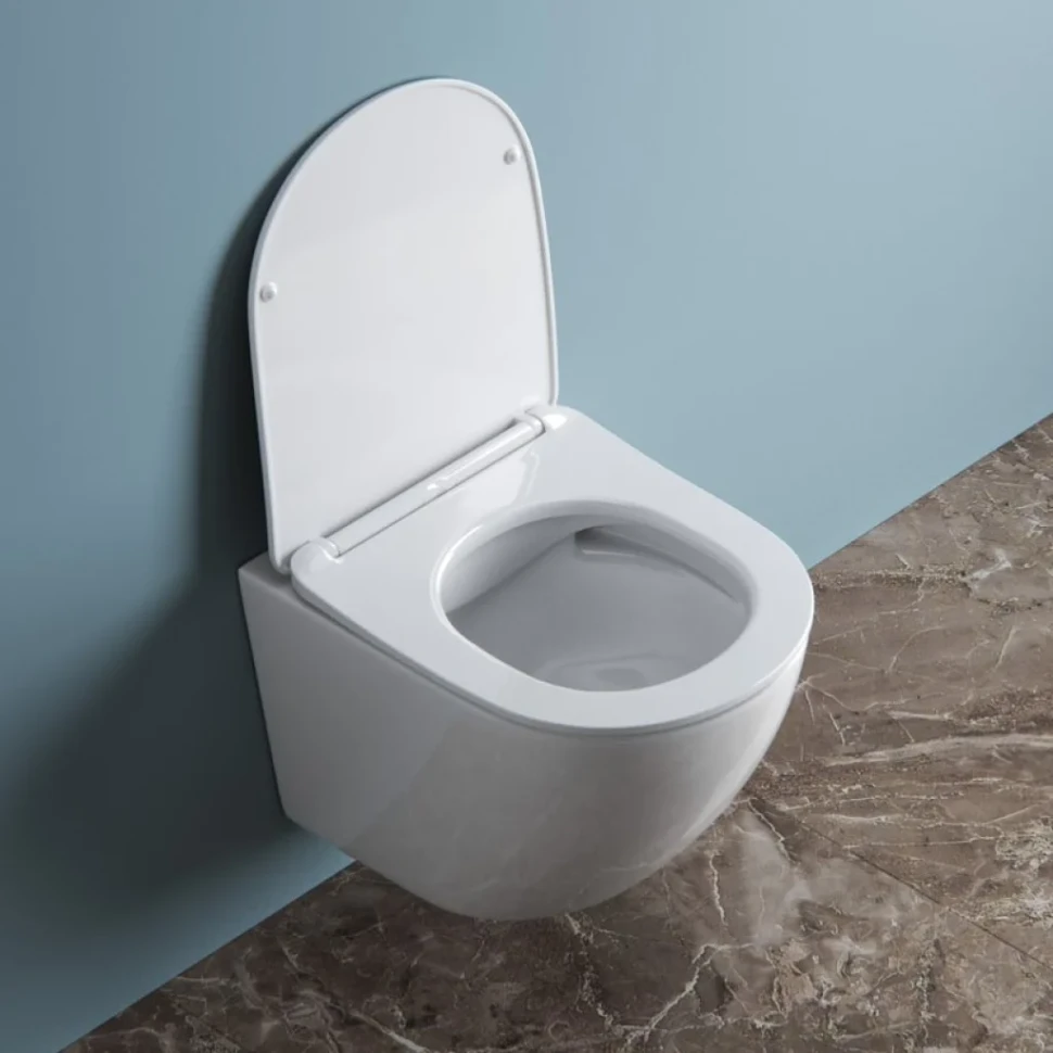 Комплект Унитаз подвесной BelBagno Uno + Инсталляция Geberit Duofix Delta 458.149.21.1 с кнопкой смыва, хром