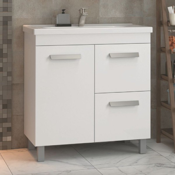 Тумба с раковиной Vigo Nova 70 2 ящика, 1 дверца