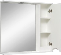 Зеркало Runo Афина 80 белое