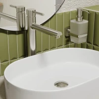 Смеситель для раковины Wasserkraft Wern 4203H никель Смеситель для раковины Wasserkraft Wern 4203H никель