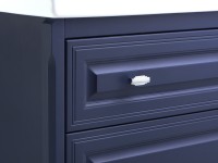 Тумба с раковиной ASB-Woodline Кастелло 80 подвесная, пейна