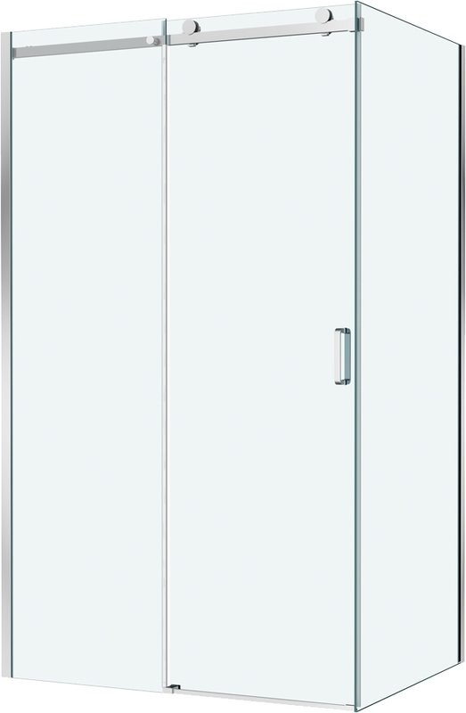 Душевой уголок BelBagno Soft Close-2 AH-1-130/80-C-Cr профиль хром