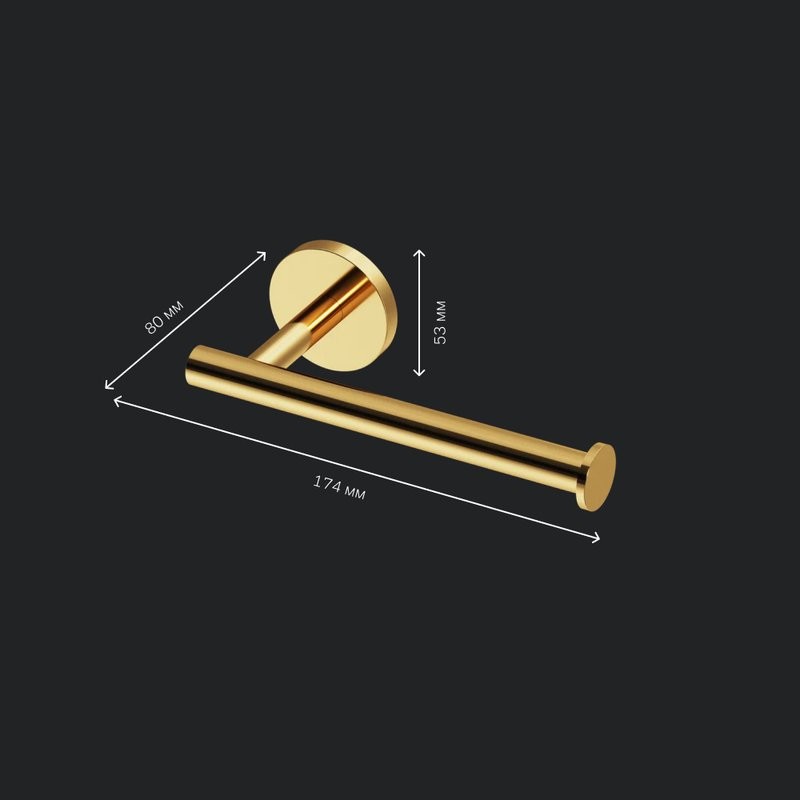 Держатель туалетной бумаги AM.PM X-Joy A85A34199 золото