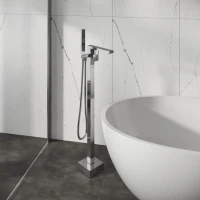 Напольный смеситель для ванны с душем Grossman Falcon 530.K35.08.100 хром глянцевый