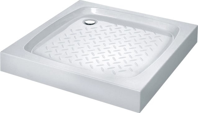 Поддон для душа Cezares Tray TRAY-A-A-95-15-W 95x95, с сифоном