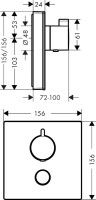 Душевой комплект Hansgrohe Rainmaker Select 460 (3 jet) 24007600 + 26631000 + 27506000 + 15735600 + 15736600