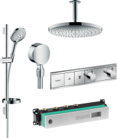 Душевой комплект Hansgrohe Raindance Select E 300 27337000+26630000+27506000+15380000+15310180