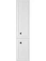 Шкаф пенал для ванной ASB-Woodline Каталина 35 белый