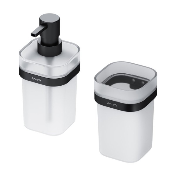 Набор Стакан AM.PM Func A8F34322 + Дозатор A8F36922