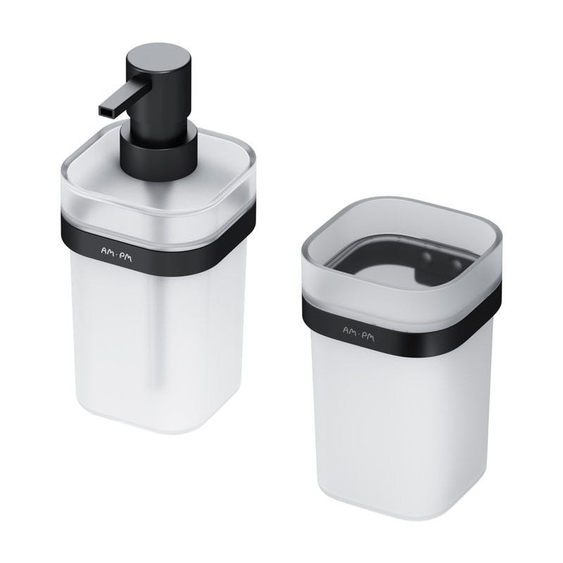 Набор Стакан AM.PM Func A8F34322 + Дозатор A8F36922