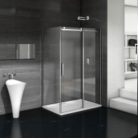 Душевой уголок Good Door Galaxy Galaxy WTW+SP-C-CH 140x80, профиль хром