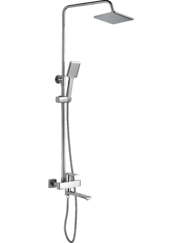 Душевая стойка Haiba HB2424 хром