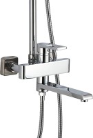 Душевая стойка Haiba HB2424 хром