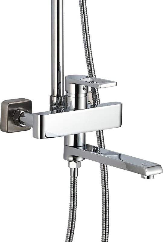 Душевая стойка Haiba HB2424 хром