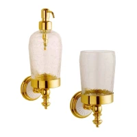 Набор Стакан Boheme Palazzo 10104 + Дозатор 10117 Набор Стакан Boheme Palazzo 10104 + Дозатор 10117