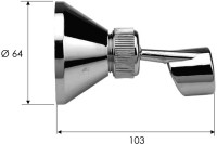 Настенный держатель Remer 335P