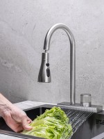 Смеситель для кухни РМС SUS130-017F-2 нержавеющая сталь